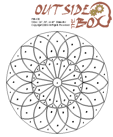 Coolidge Floor Medallion FM-130 Pattern