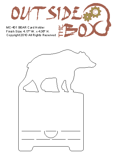 Bear MC-401 dxf file