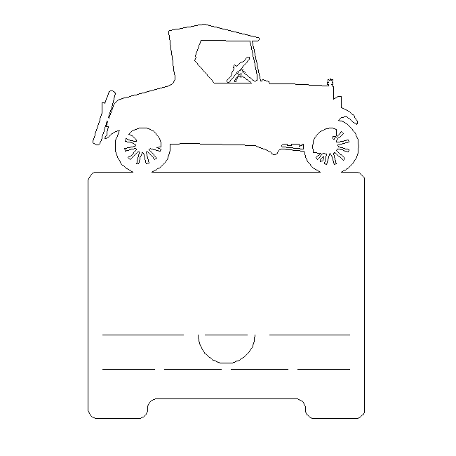 Roadster MC-413 dxf file